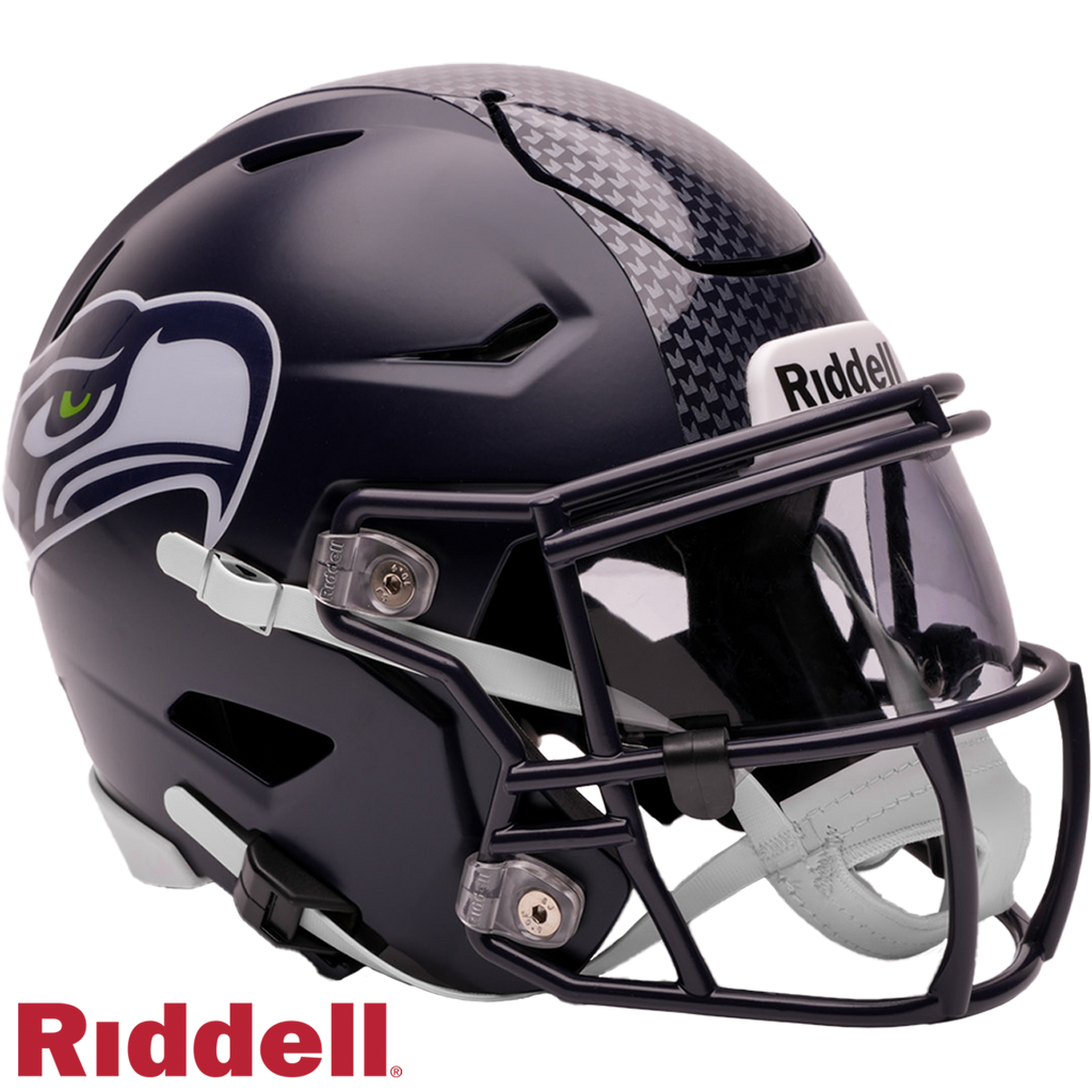 Seattle Seahawks Helmet Riddell Replica Mid Size MIDI SpeedFlex Style