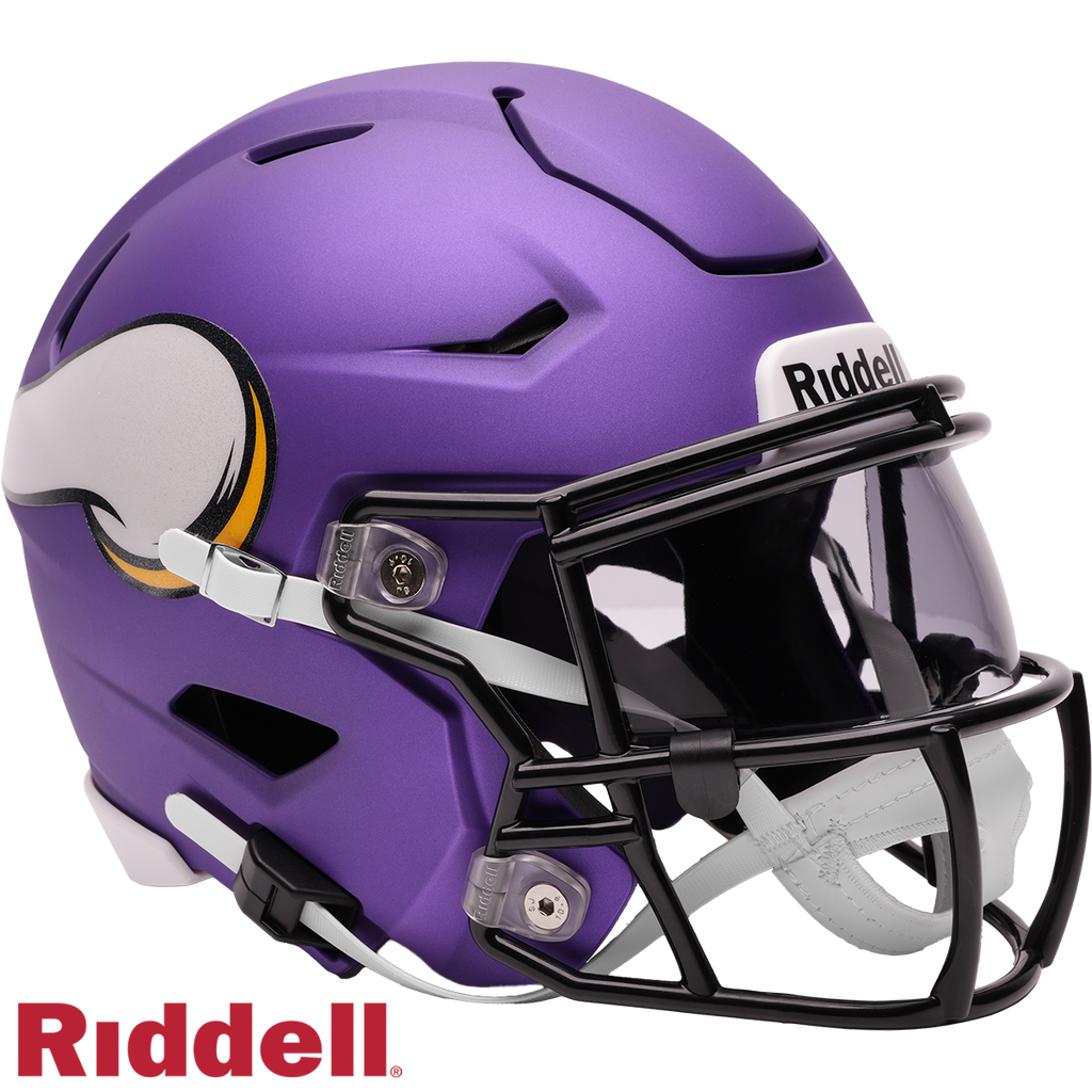 Minnesota Vikings Helmet Riddell Replica Mid Size MIDI SpeedFlex Style