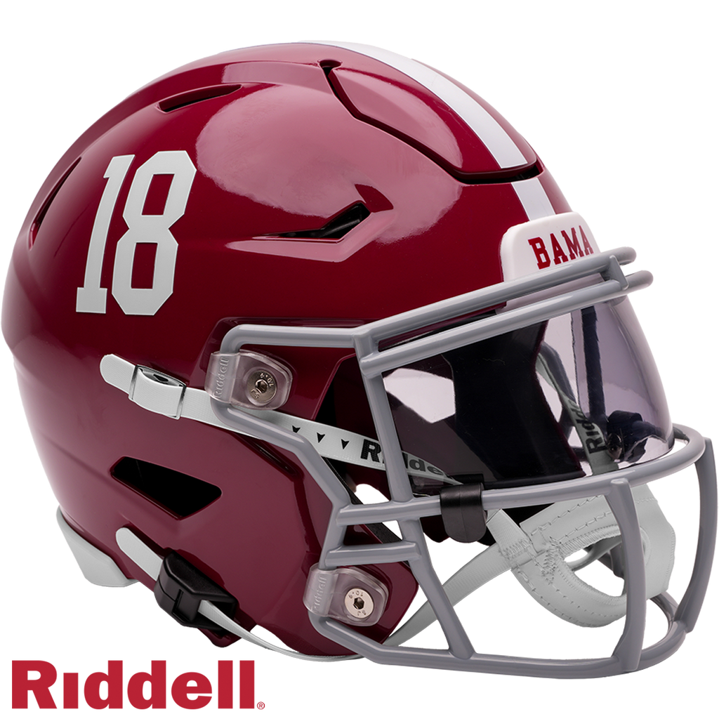 Alabama Crimson Tide Helmet Riddell Replica Mid Size MIDI SpeedFlex Style