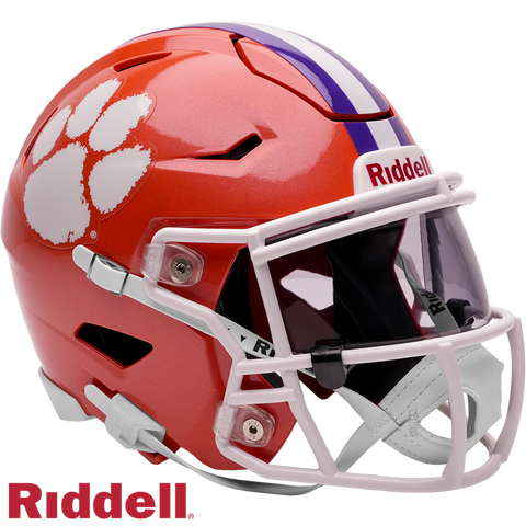 Clemson Tigers Helmet Riddell Replica Mid Size MIDI SpeedFlex Style