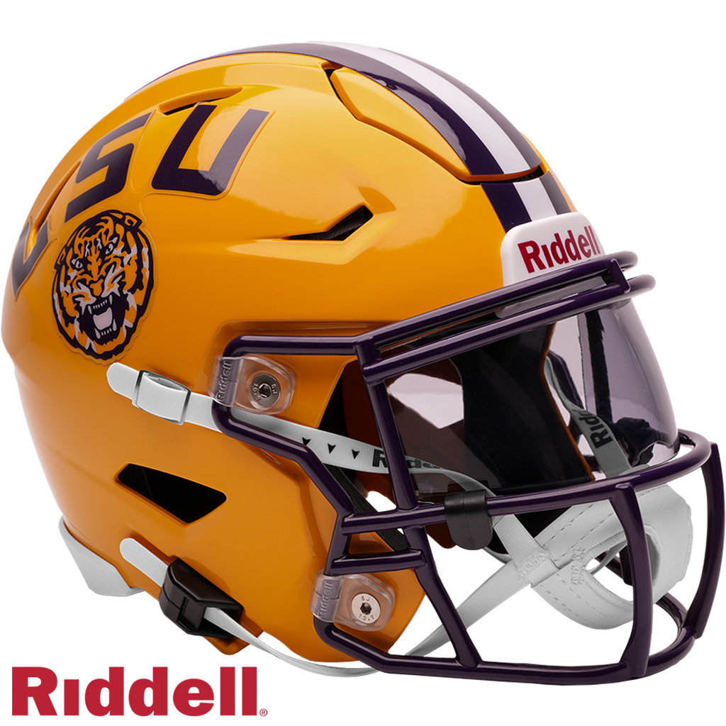 LSU Tigers Helmet Riddell Replica Mid Size MIDI SpeedFlex Style