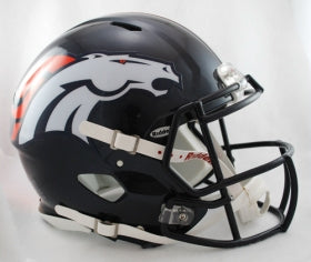 Denver Broncos Helmet Riddell Authentic Full Size Speed Style 1997 2023 Throwback