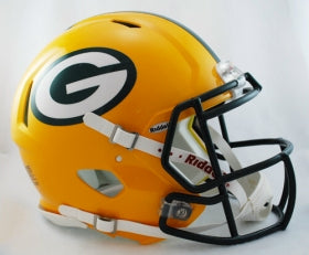 Green Bay Packers s Helmet Riddell Authentic Full Size Speed Style