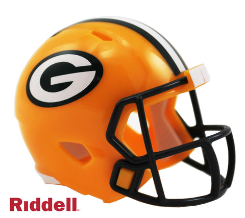 Green Bay Packers s Helmet Riddell Pocket Pro Speed Style