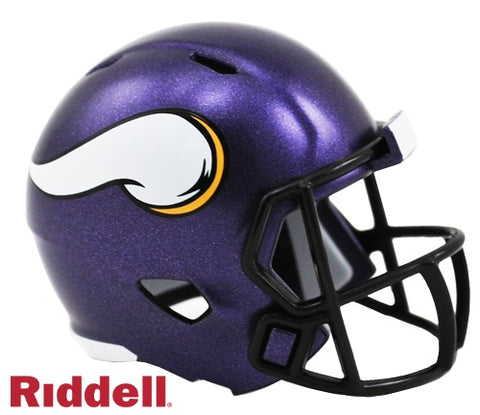 Minnesota Vikings Helmet Riddell Pocket Pro Speed Style