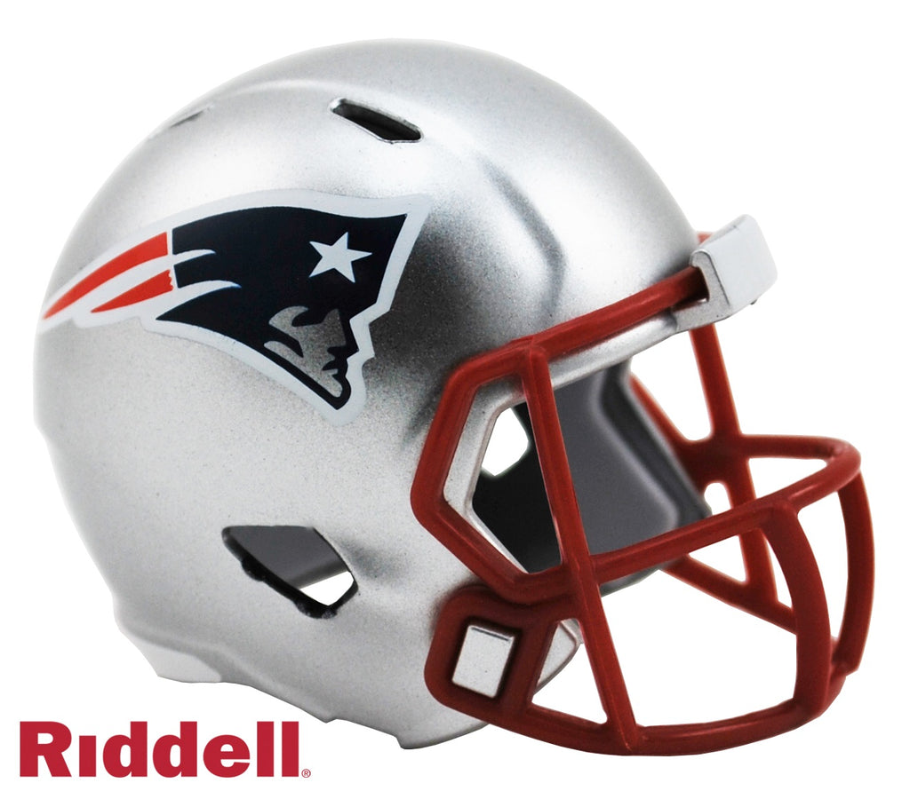 New England Patriots Helmet Riddell Pocket Pro Speed Style