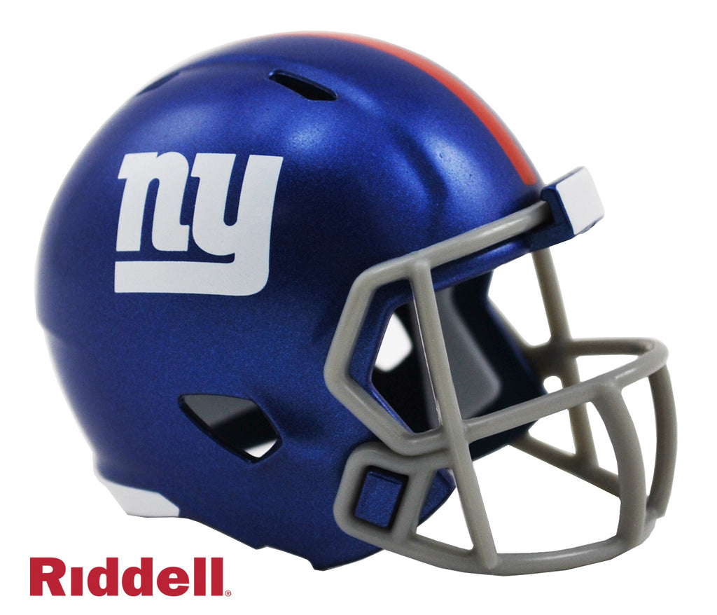 New York Giants Helmet Riddell Pocket Pro Speed Style