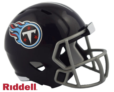 Tennessee Titans Helmet Riddell Pocket Pro Speed Style 2018 2025 T/B