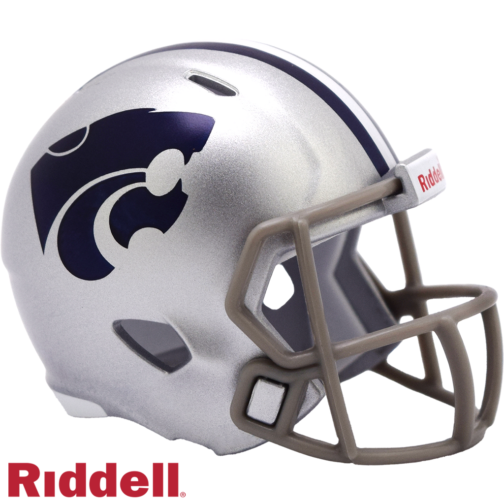 Kansas State Wildcats Helmet Riddell Pocket Pro Speed Style Periodic Restock