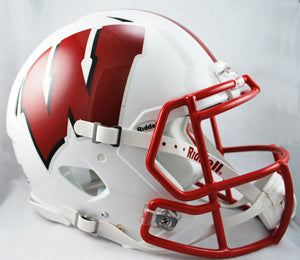 Wisconsin Badgers Helmet Riddell Authentic Full Size Speed Style Special Order