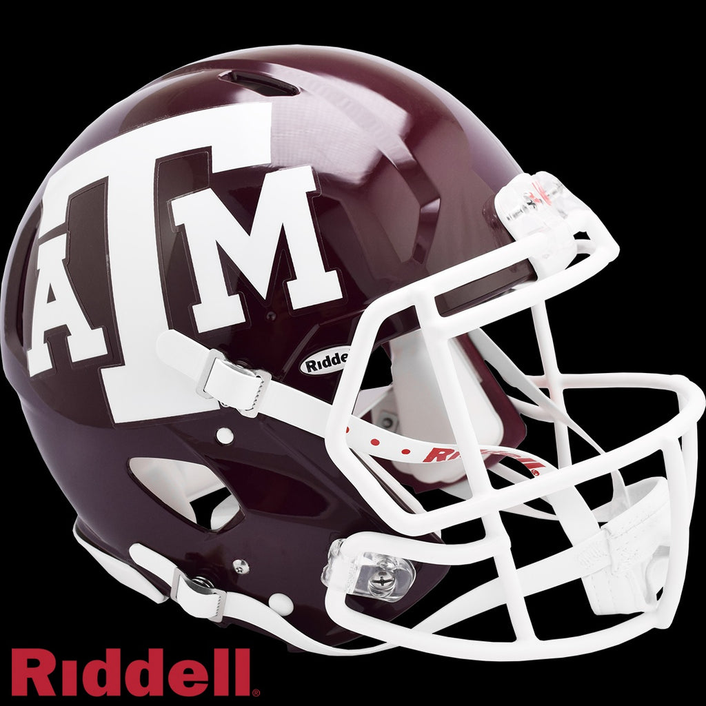 Texas A&M Aggies Helmet Riddell Full Size Speed Style Special Order