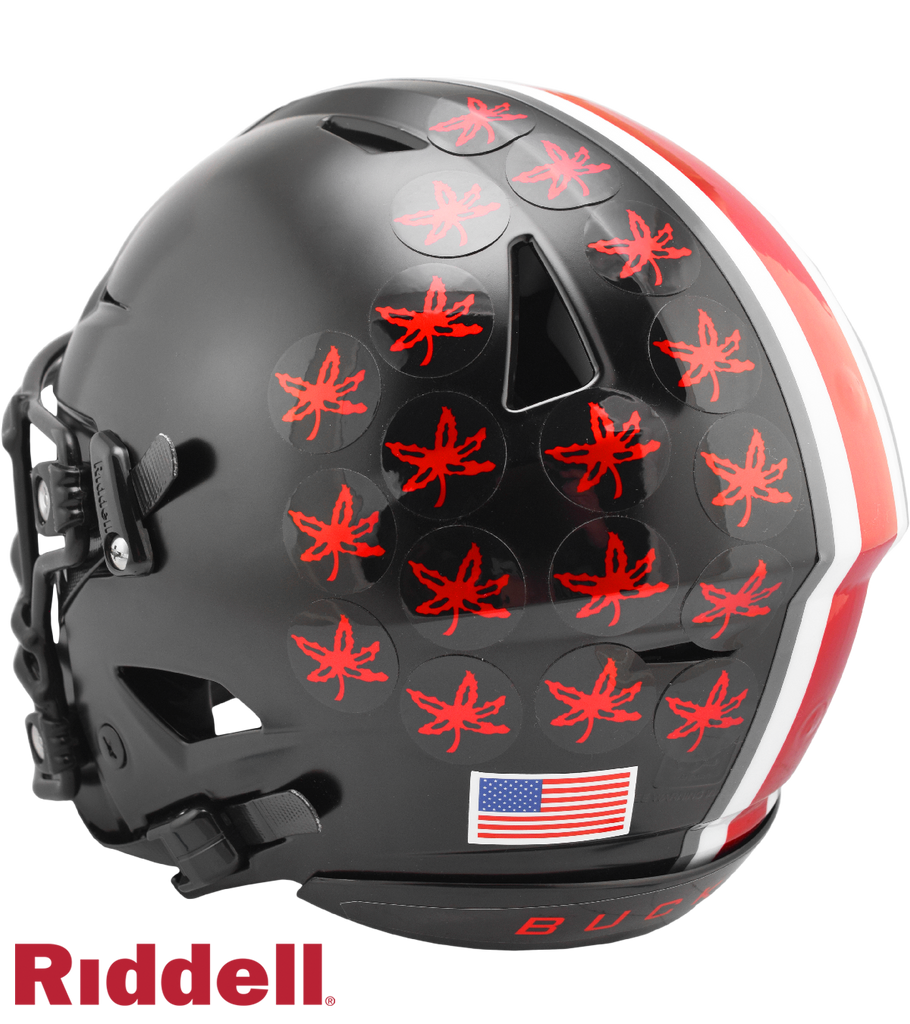 Ohio State Buckeyes Helmet Riddell Authentic Full Size SpeedFlex Style Black Special Order