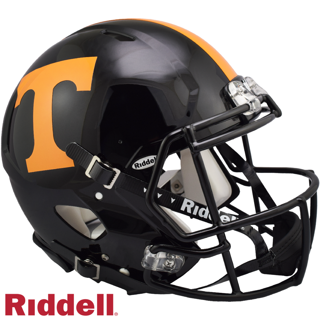 Tennessee Volunteers Helmet Riddell Authentic Full Size Speed Style Dark Mode Special Order