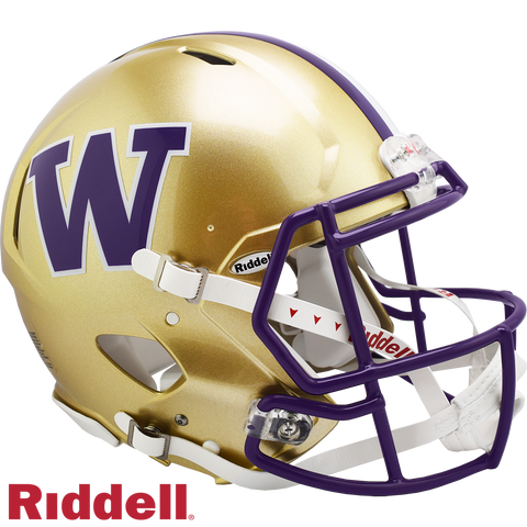 Washington Huskies Helmet Riddell Authentic Full Size Speed Style Special Order