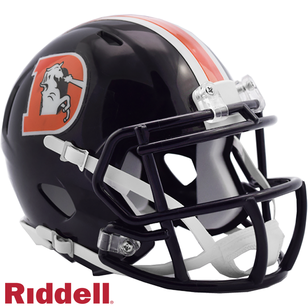 Denver Broncos Helmet Riddell Replica Mini Speed Style Color Rush Periodic Restock