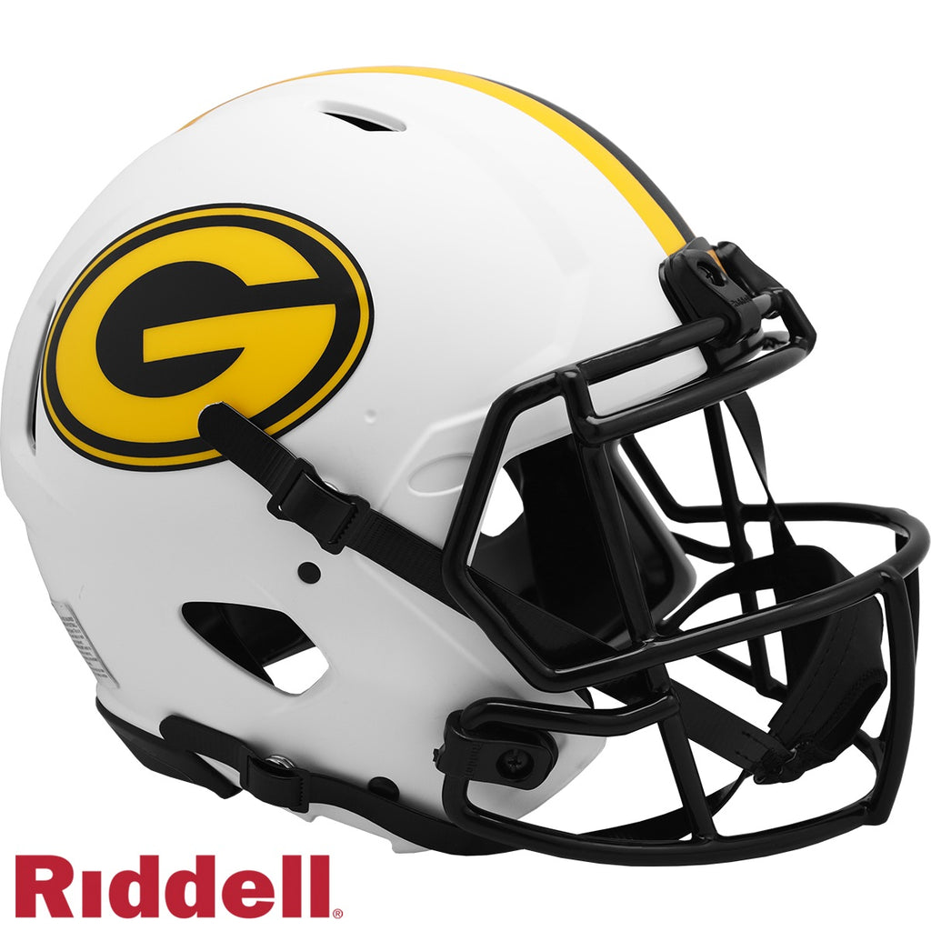 Green Bay Packers s Helmet Riddell Authentic Full Size Speed Style Lunar Eclipse Alternate