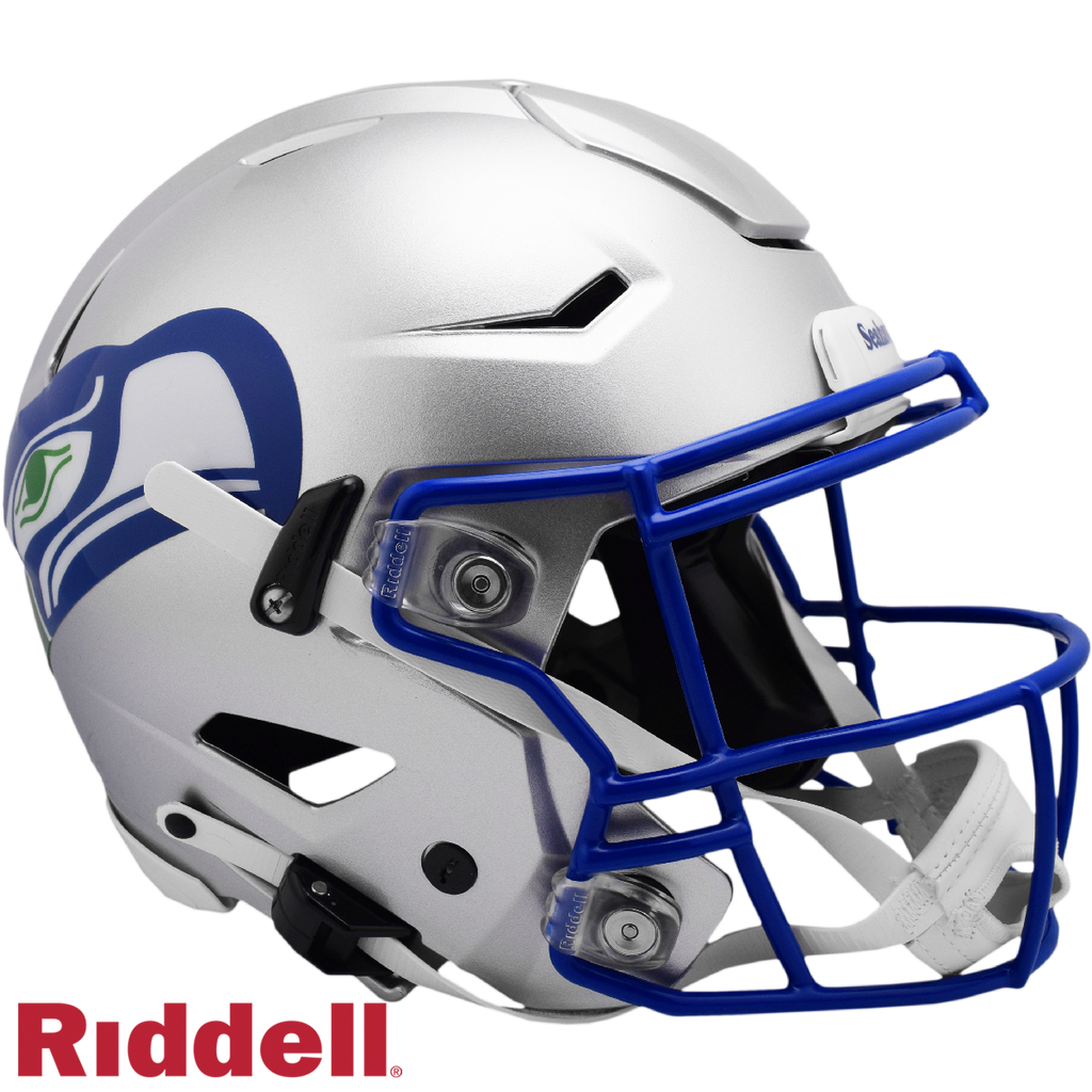 Seattle Seahawks Helmet Riddell Authentic Full Size SpeedFlex Style 1983 2001 T/B Special Order