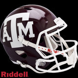 Texas A&M Aggies Helmet Riddell Full Size Speed Style Special Order