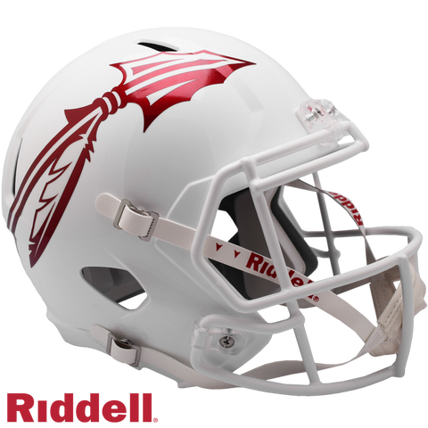 Florida State Seminoles Helmet Riddell Replica Full Size Speed Style White