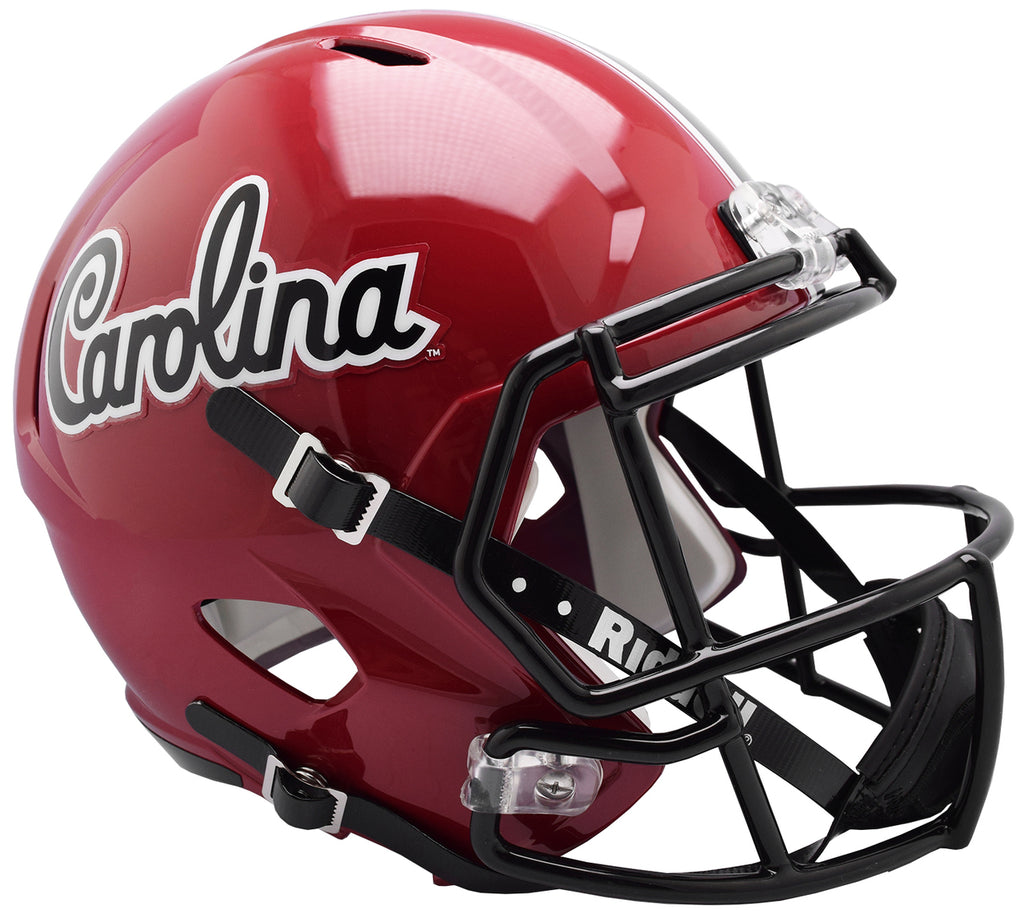South Carolina Gamecocks Helmet Riddell Replica Full Size Speed Style Script Design Special Order