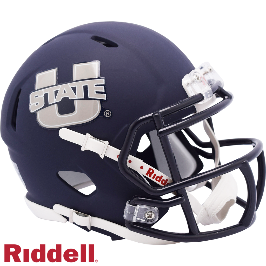 Utah State Aggies Helmet Riddell Replica Mini Speed Style