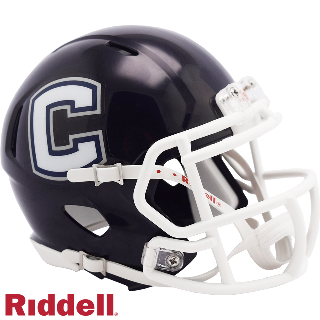 Connecticut Huskies Helmet Riddell Replica Mini Speed Style Block C