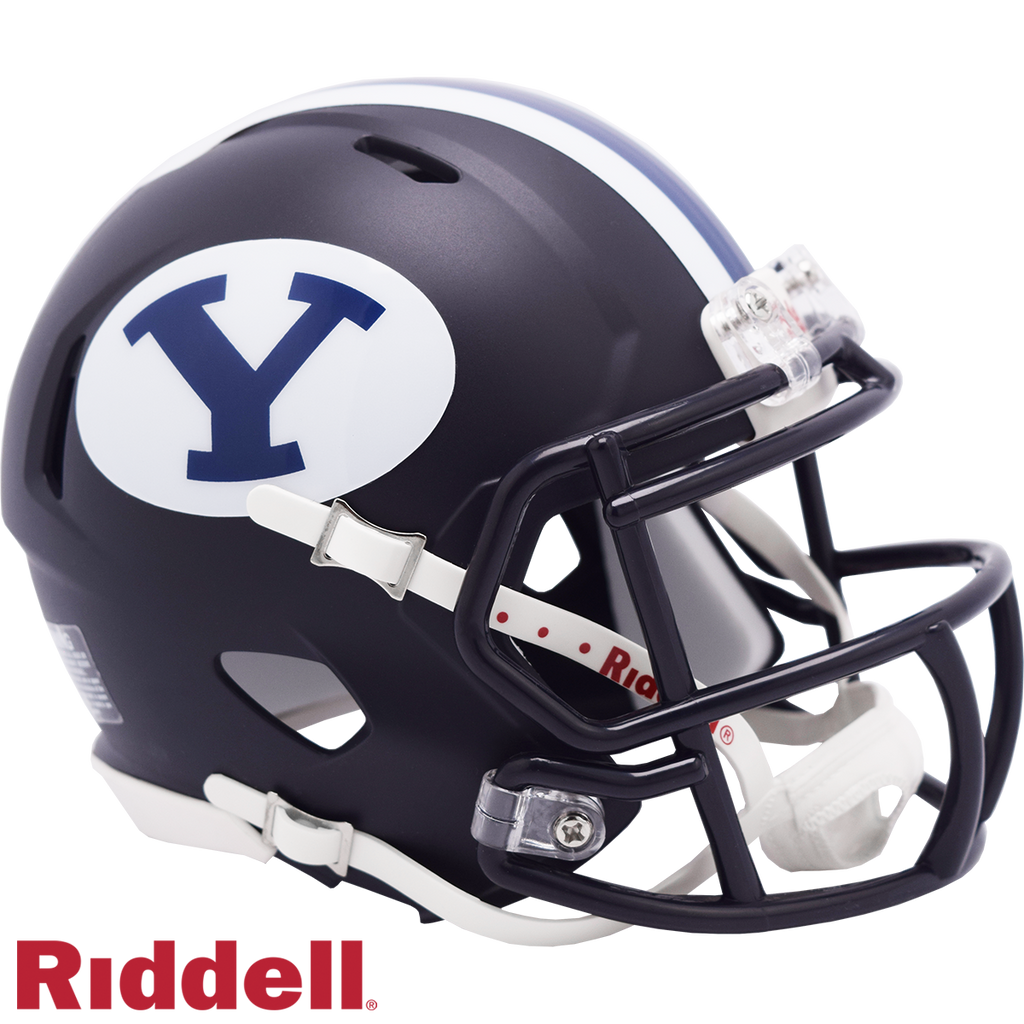 BYU Cougars Helmet Riddell Mini Speed Style