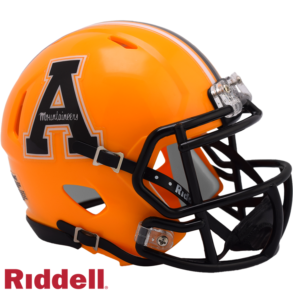 Appalachian State Mountaineers Helmet Riddell Replica Mini Speed Style Gold