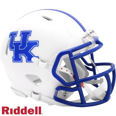Kentucky Wildcats Helmet Riddell Replica Mini Speed Style White