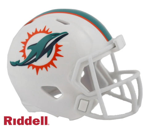 Miami Dolphins Helmet Riddell Pocket Pro Speed Style 2018