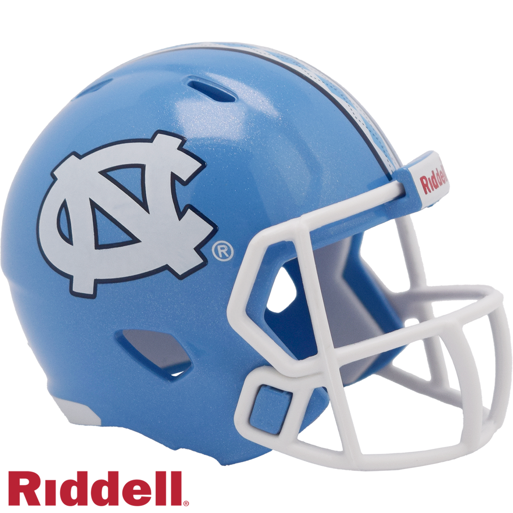 North Carolina Tar Heels Helmet Riddell Pocket Pro Speed Style Periodic Restock
