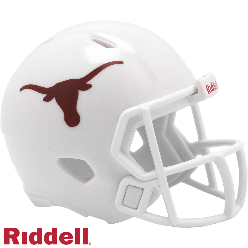 Texas Longhorns Helmet Riddell Pocket Pro Speed Style Periodic Restock