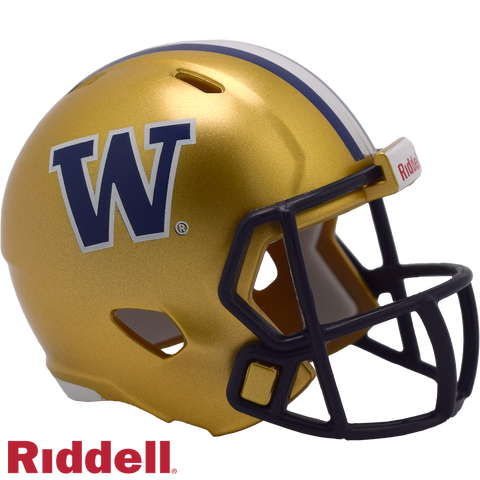 Washington Huskies Helmet Riddell Pocket Pro Speed Style Periodic Restock