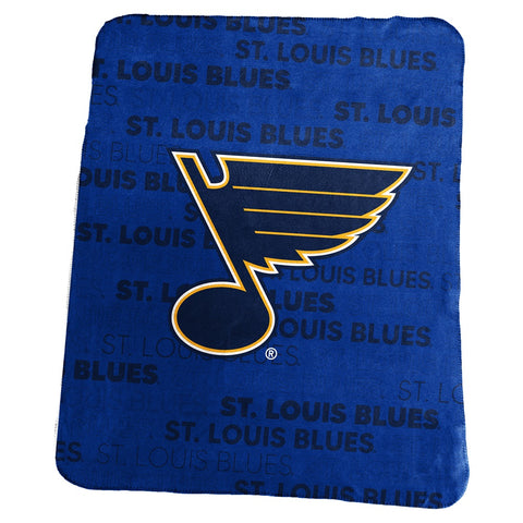 St. Louis Blues Blanket 50x60 Fleece Classic
