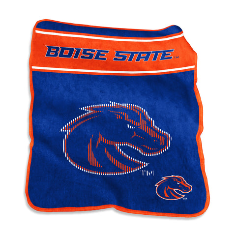 Boise State Broncos Blanket 60x80 Raschel Throw