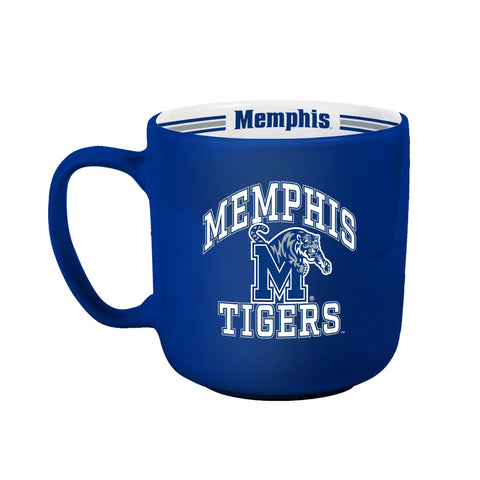 Memphis Tigers Coffee Mug 15oz Stripe Design