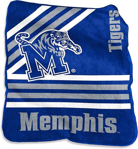 Memphis Tigers Blanket 50x60 Raschel Throw