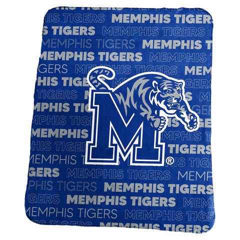 Memphis Tigers Blanket 50x60 Fleece Classic