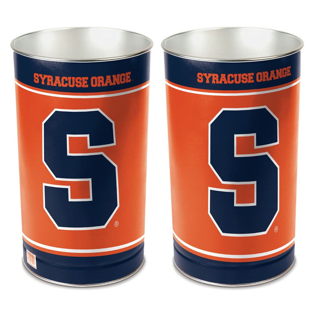 Syracuse Orangemen Wastebasket 15 Inch Periodic Restock
