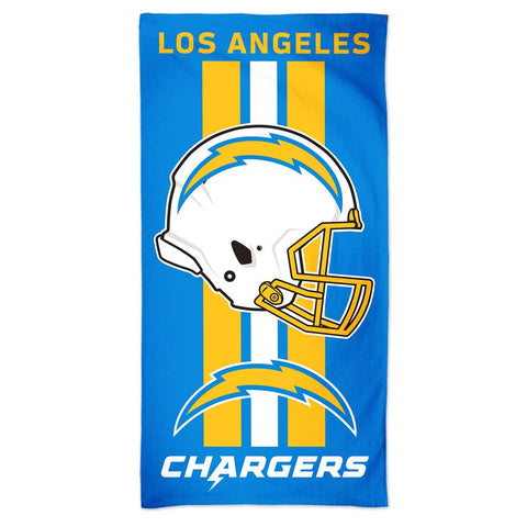 Los Angeles Chargers Towel 30x60 Beach Style