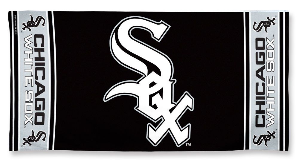 Chicago White Sox Towel 30x60 Beach Style Special Order
