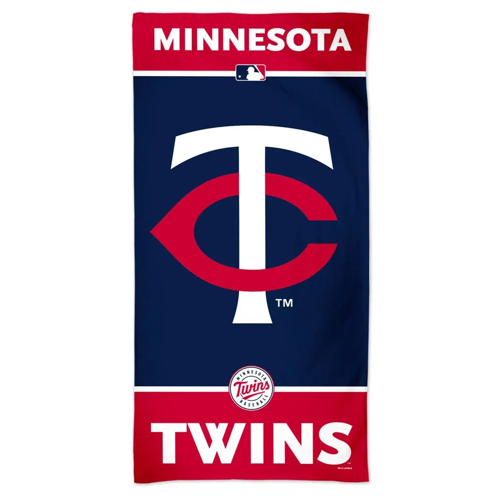 Minnesota Twins Towel 30x60 Beach Style Special Order