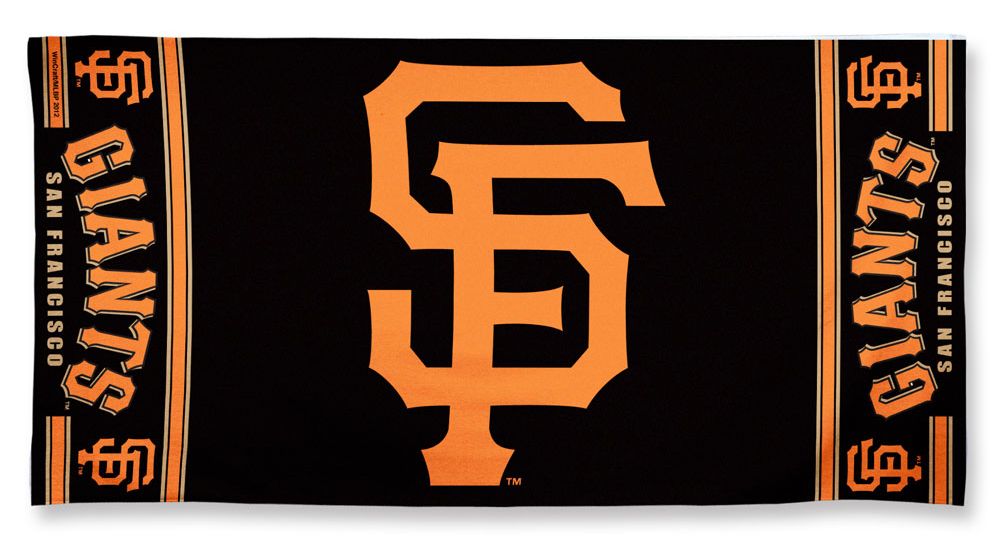 San Francisco Giants Towel 30x60 Beach Style Special Order