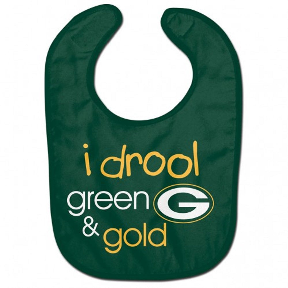 Green Bay Packers s Baby Bib All Pro I Drool Design