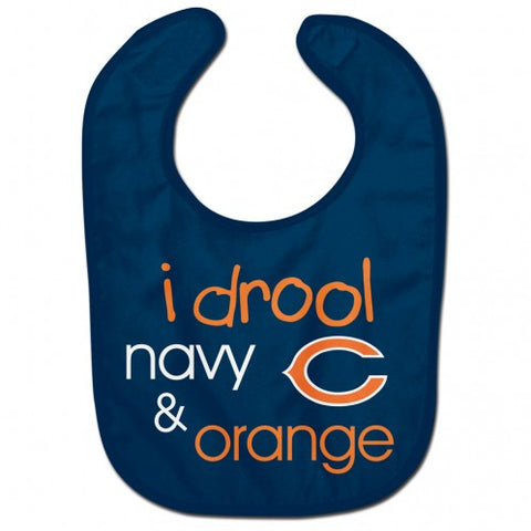 Chicago Bears Baby Bib All Pro Style I Drool Design