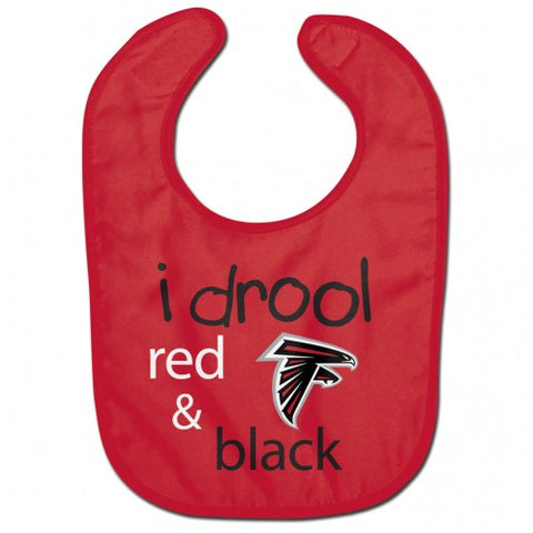Atlanta Falcons Baby Bib All Pro Style I Drool Design Special Order