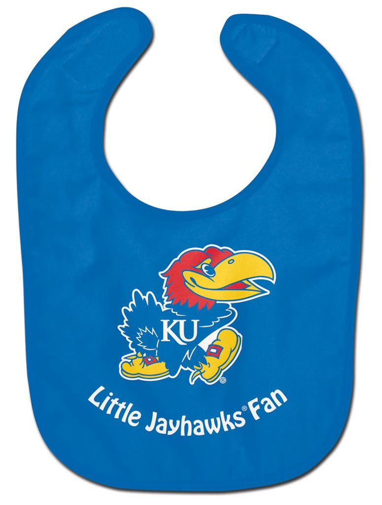 Kansas Jayhawks Baby Bib All Pro Little Fan