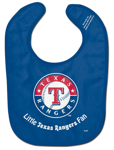 Texas Rangers Baby Bib All Pro Little Fan Special Order