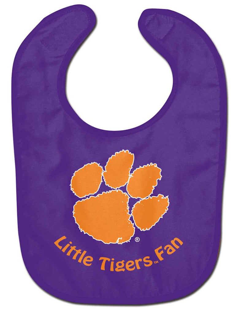 Clemson Tigers Baby Bib All Pro Little Fan