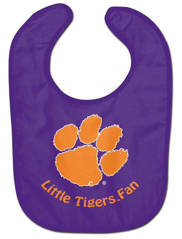Clemson Tigers Baby Bib All Pro Little Fan